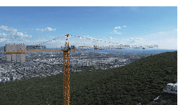 Torre grúa en renta para construcción 