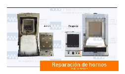 Reparación de hornos industriales eléctricos