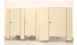 Mamparas para baño INSTITUCIONAL 4500 ACRILOCK 80