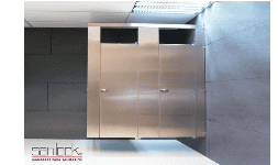 Mamparas para baño CANTILEVER ESTÁNDAR 4700 Y PLUS 4800 INOXLOCK 40