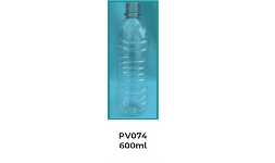 Botellas de plástico capacidad 0.600 ml
