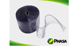 Cortinas hawaianas con costilla transparente PHASA