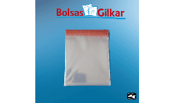 Bolsa de celofán con adhesivo