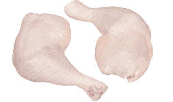Pierna y muslo de pollo