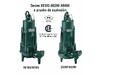 Bombas sumergibles a prueba de explosiones Zoeller