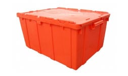 Cajas plásticas con tapa de bisagras 50-21