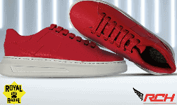 Zapatos para dama de piel tipo tenis