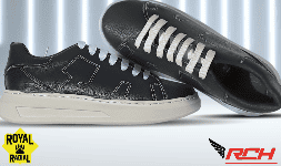 Zapatos para dama de piel tipo tenis
