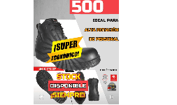 Zapatos de servicio business e industrial