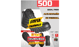 Botas de piel dieléctricas