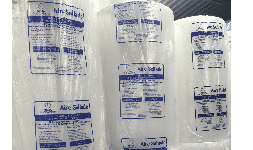 Burbujas de aire sellado en rollo