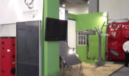 Stands para expos de tecnologías del medio ambiente
