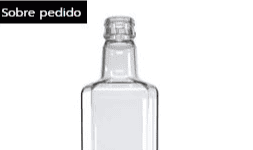 Botellas de vidrio para tequila 750 y 1000 ml