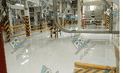 Acabados epóxicos autonivelantes para pisos industriales con tráfico ligero y medio