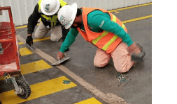 Bacheo epóxico para baches, juntas, grietas y sello de juntas