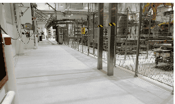 Epóxicos antiderrapantes para la protección de pisos industriales de concreto