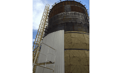 Aislamiento semirrígido para equipos industriales de lana mineral