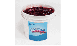 Jalea corporal exfoliante de frutos rojos aroma agradable