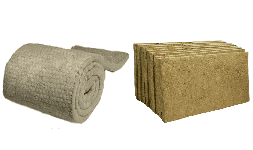 Aislamientos para equipos industriales Lana Mineral