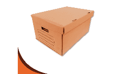 Cajas de cartón para oficina oficio armable 48x36x25 23 ECT