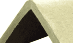 Esquineros de plástico y cartón