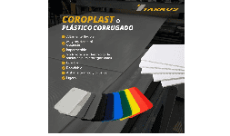 Corrugado plástico (coroplast)