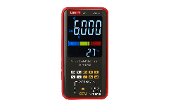 Multímetros digitales estándar con medición de corriente serie UT12a