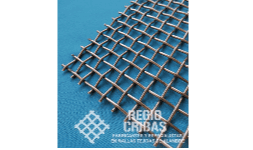 Telas de acero tipo mesh inoxidable 