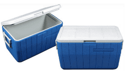 Termo para transporte de botellas con capacidad de 45 litros