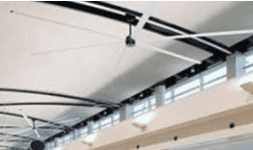 Ventiladores de techo de alto volumen y baja velocidad