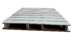 Tarimas de madera de 4 barrotes