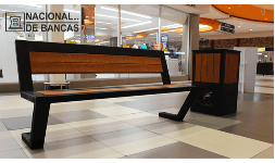 Bancas de Acero para Plazas Comerciales