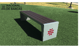 Bancas de Acero para Plazas Comerciales
