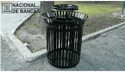 Botes para basura en acero inoxidable - Nacional de Bancas