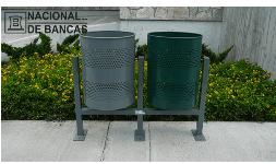 Botes para basura en acero inoxidable - Nacional de Bancas