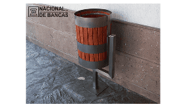 Cestos de basura en acero inoxidable - Nacional de Bancas