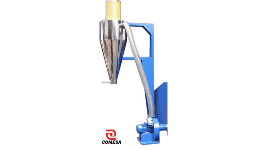 Ciclones para molinos de plástico - COMESA