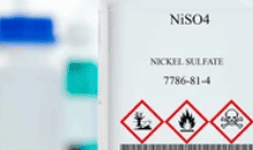 Sulfato de niquel para galvanoplastia