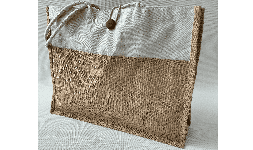 Bolsas de yute botón de coco asa algodón Winter Plus