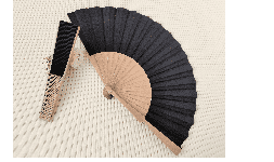 Abanicos de madera y tela personalizable eventos