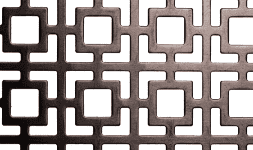 Láminas perforadas de perforación decorativa Acero Tec