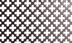 Láminas perforadas de perforación decorativa Acero Tec