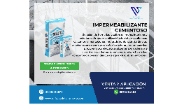 Impermeabilizante cementicio para cisternas, albercas y carcamos
