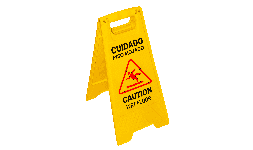 Señalamientos piso mojado