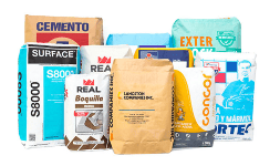Sacos para envasar cemento con certificación