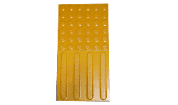 Piso para invidentes uso rudo