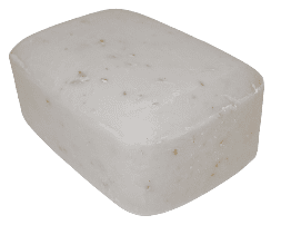 Jabon artesanal de coco con avena de 150 g Bar-Clean