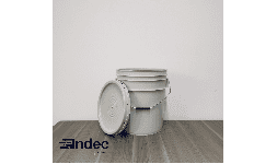 Cubeta de plastico reciclado 8 litros