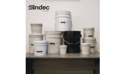 Cubetas industriales de plastico material virgen