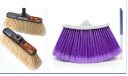 Maquinas para cepillos y escobas con cerdas de nylon
